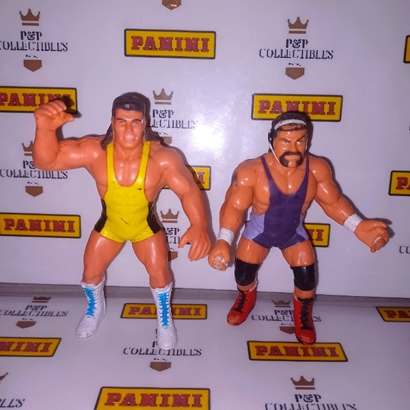 Steiner Brothers Tag Team π WCW Galoob π₯ WWE Wrestling Action Figure - Picture 2 of 2